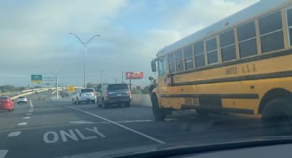 Estas son las multas por no respetar el tránsito de autobuses escolares