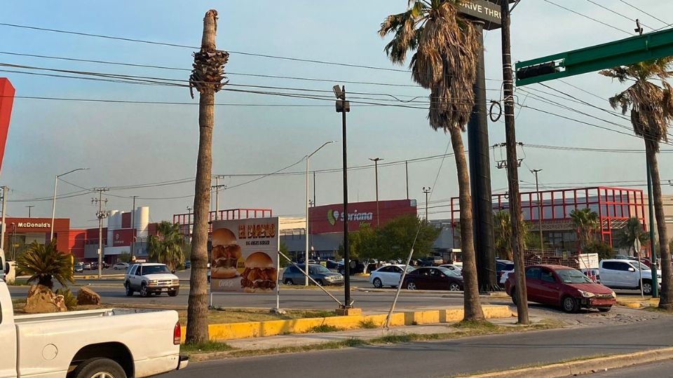 Nubes extrañas en Nuevo Laredo