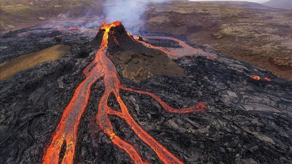 Volcán bebé