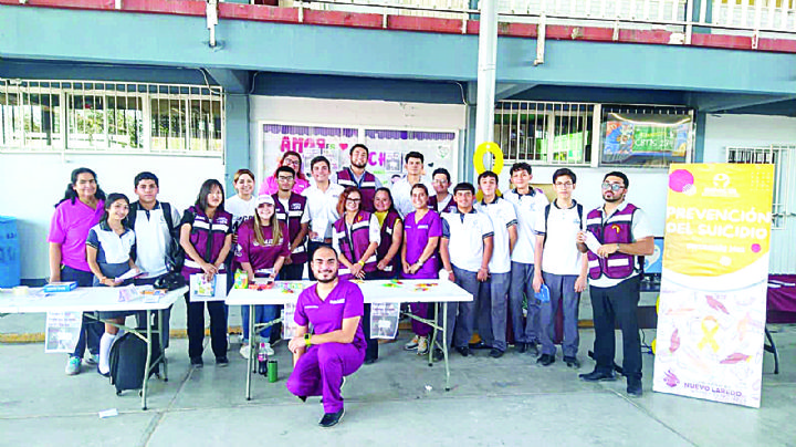 Previenen tragedias en alumnos de prepa