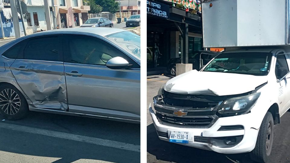 Choque en la Avenida Guerrero