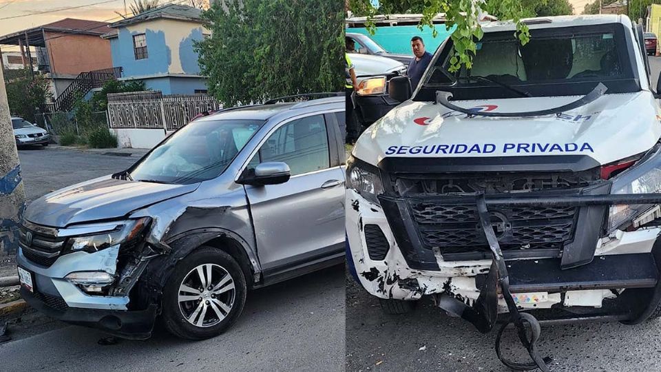 Mujer se lesiona en accidente