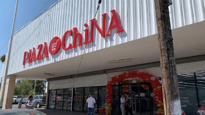 Apertura de 'Plaza China' provoca tumultos en la Calle Guerrero en Nuevo Laredo