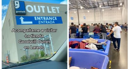 ¿Qué venden en el Outlet de Goodwill de Laredo, Texas, donde todo cuesta 50 centavos?