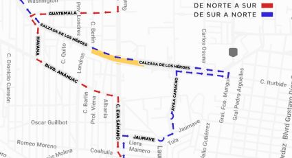 Estas son las rutas alternas por construcción del puente sobre avenida Eva Sámano