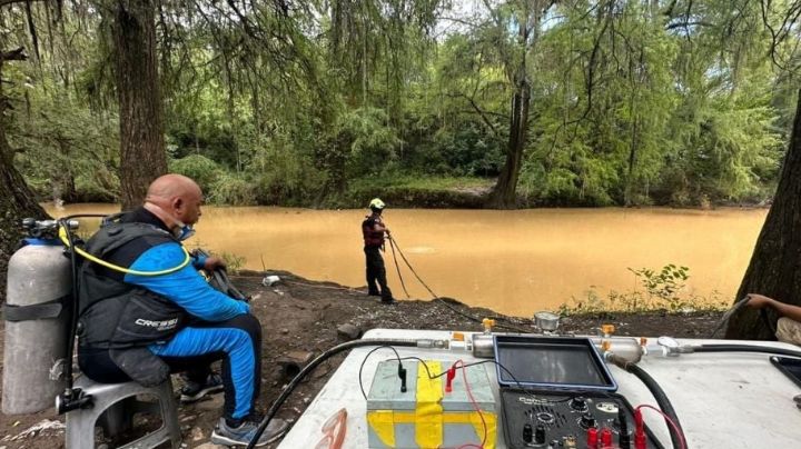 Jóvenes hallan cuerpo de hombre flotando en el río Ramos