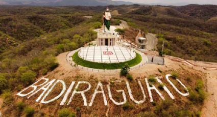 Estrenan mirador y monumento de San Judas Tadeo, el más grande del mundo, en Badiraguato