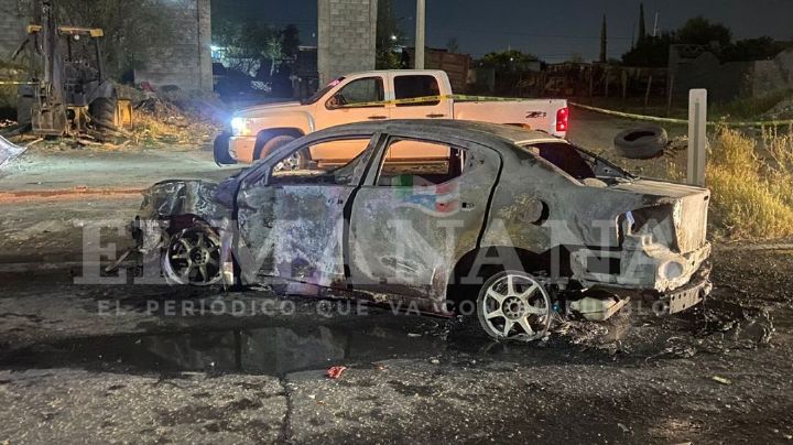 Terrible accidente deja a persona calcinada en Segundo Anillo Periférico de Nuevo Laredo