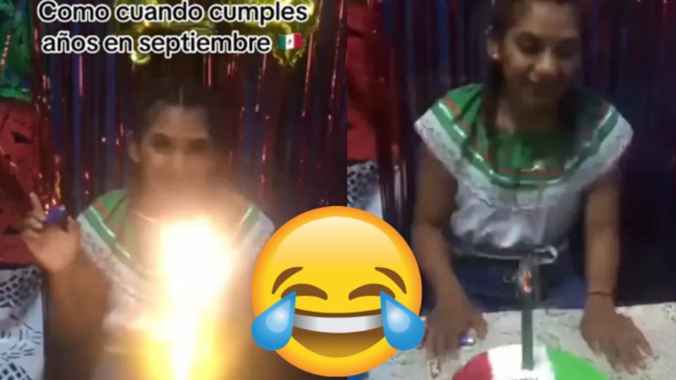 La joven recibió un festejo sumamente particular ¡y todo por compartir cumpleaños con México!