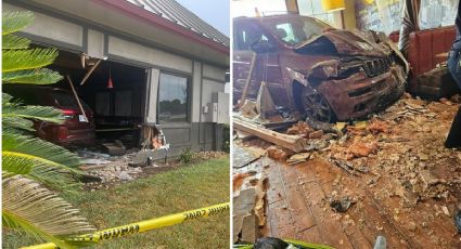 Camioneta se mete a restaurante Denny's en Texas; hay 23 heridos