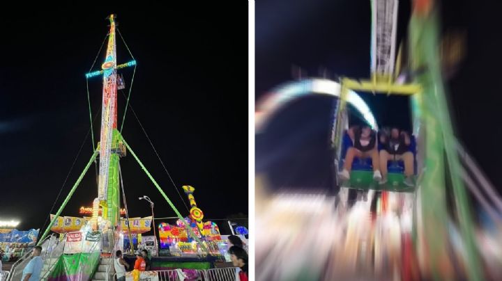 Turbo Force, el nuevo y aterrador juego mecánico de Expomex Nuevo Laredo