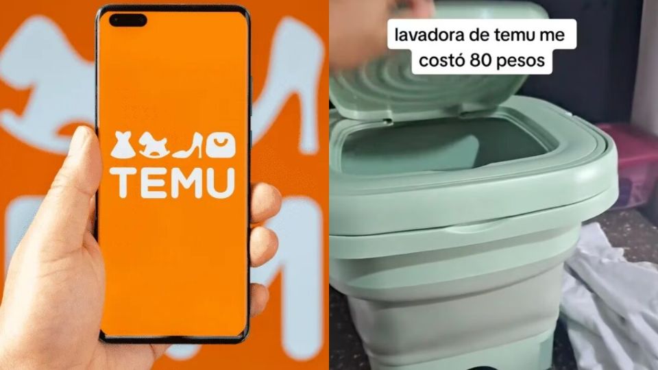 Temu ofrece lavadoras por 80 pesos