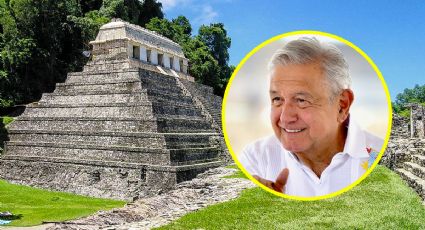 AMLO sube a Templo Maya para enviar mensaje a todos México para este 2024