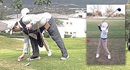 Defiende niño neolaredense la corona de golf Winter Tour 2023