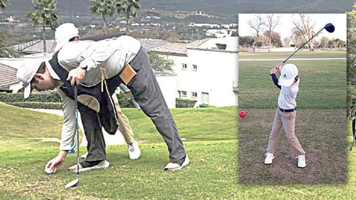 Defiende niño neolaredense la corona de golf Winter Tour 2023