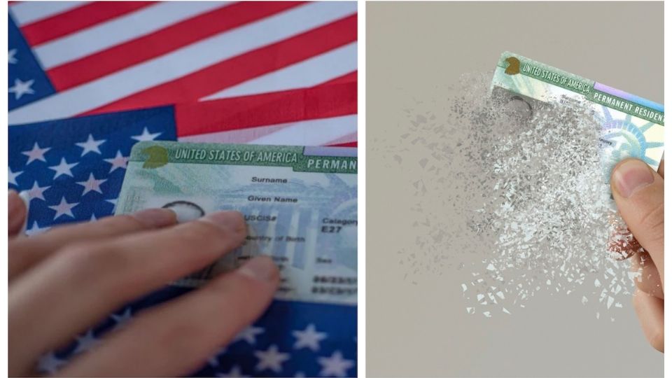 Caen mexicanos por falsificar 'green cards' para traficar indocumentados.