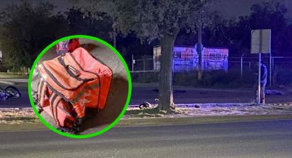 Repartidor de Rappi 'textea' en moto, derrapa y muere en Monterrey | FOTOS