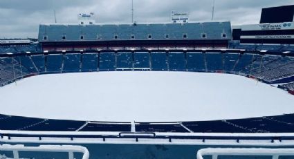 Ofrecen 20 dólares la hora para 'palear' nieve de estadio de NFL