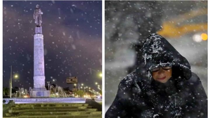 Aguanieve en Nuevo Laredo; ¿cuándo y a que hora caería?