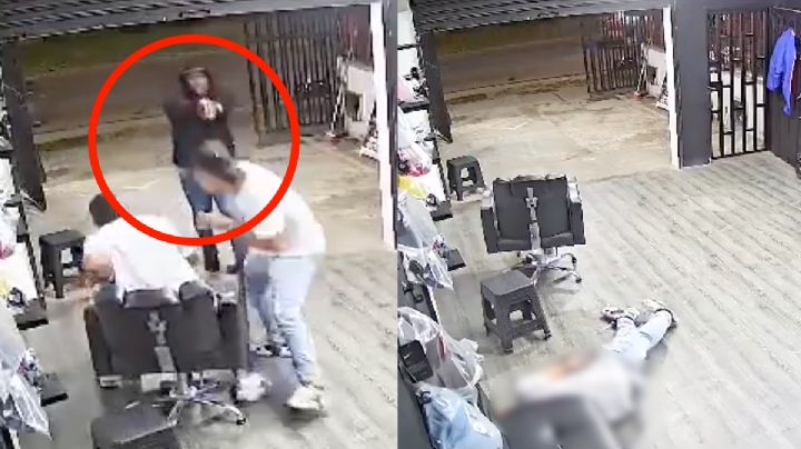 Barbería sangrienta, asesinan a barbero mientras hacía corte | VIDEO