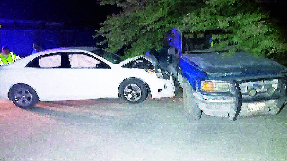 El accidente ocurrió en Luz Corral y Pablo González