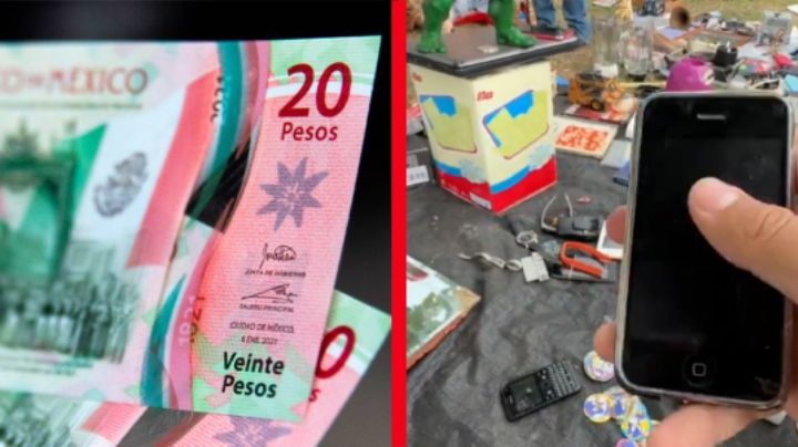 Compra el primer iPhone por 20 pesos en el tianguis y al encenderlo se lleva sorpresa | VIDEO