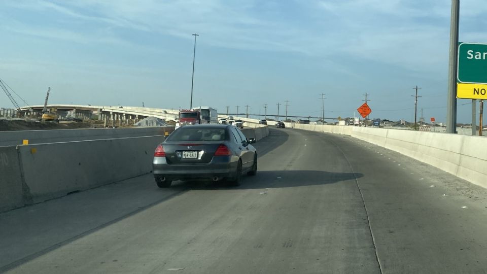 Cerraron varios pasos elevados en Laredo, Texas