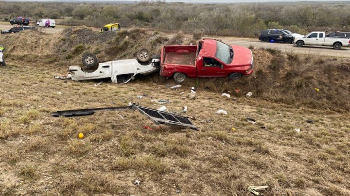 Identifican a joven que falleció en volcadura; hielo causa accidente