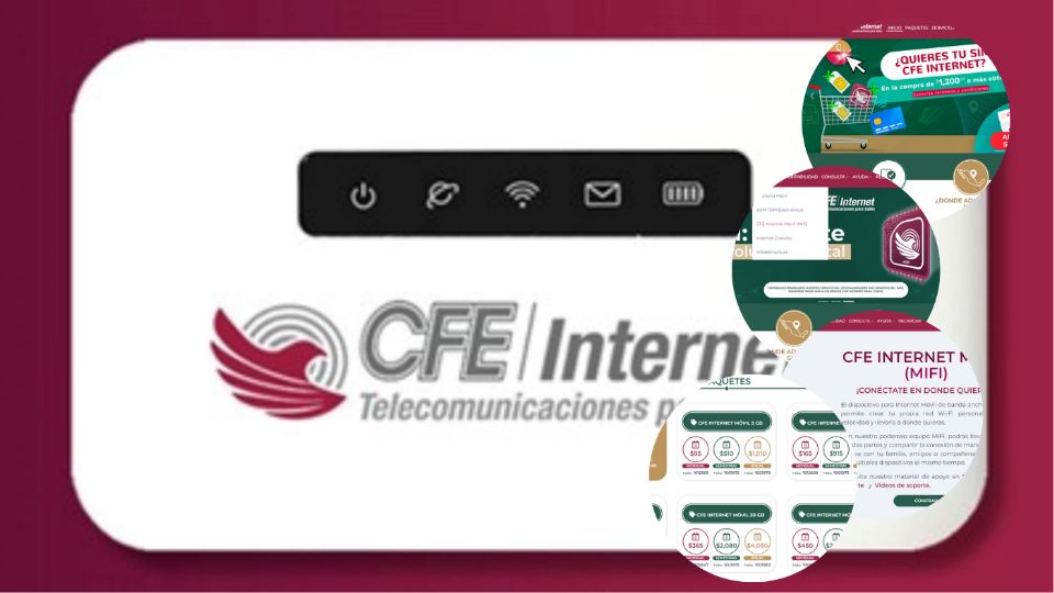 Internet de la CFE