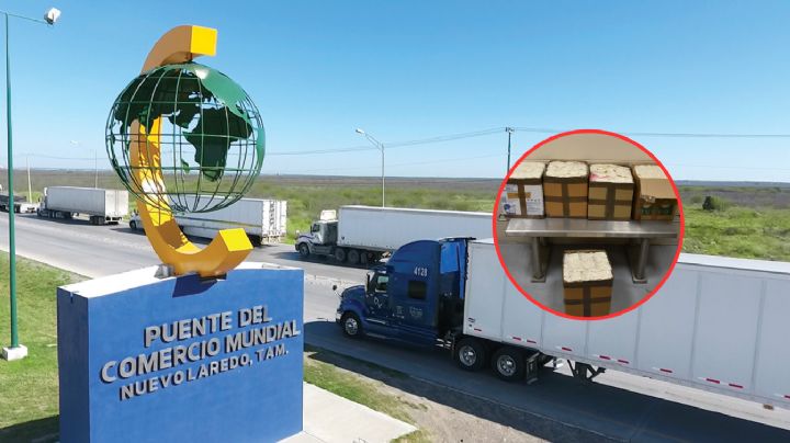 Detienen a trailero con 72 kilogramos de opioides en el Puente del Comercio Mundial