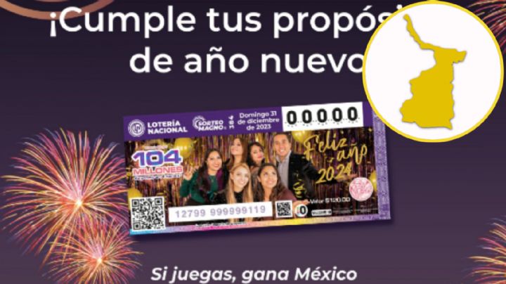 ¡Cayó el gordo en Tamaulipas! Premio mayor de la Lotería Nacional es de 104 millones