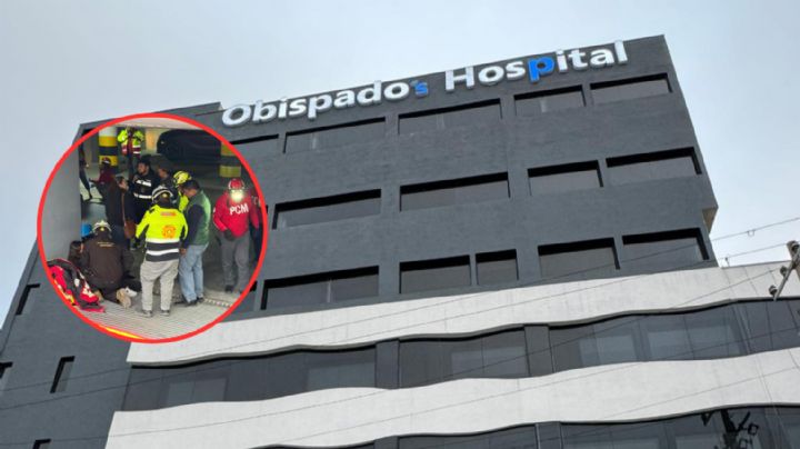 Elevador de hospital se desploma con 11 personas en su interior en Monterrey