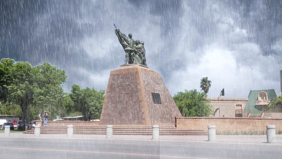 Lluvia para Nuevo Laredo