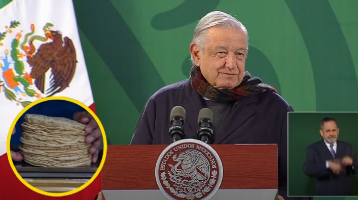 Sin aumento de la tortilla este 2024; 'acabamos con el mito de la inflación': AMLO