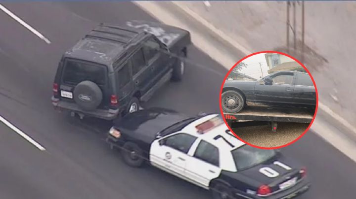 Persecución de un vehículo particular, DPS y Patrulla Fronteriza provoca choque con lesionados