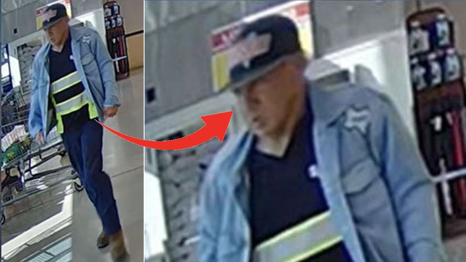 Policía de Laredo busca a hombre por robar en el HEB