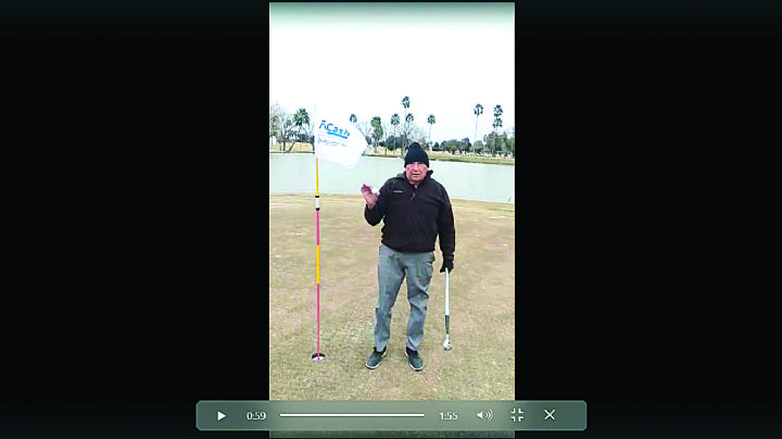 Hace un hoyo en uno en el Club Campestre Nuevo Laredo