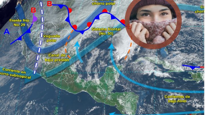 Frente Frío 30 traerá nevadas, lluvias y hasta tolvaneras a la frontera norte