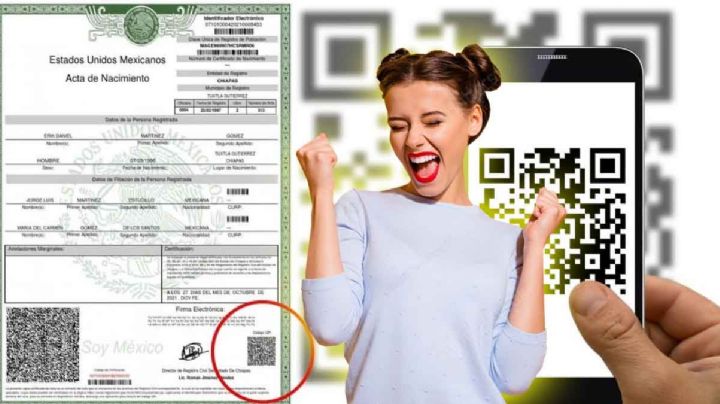 Acta de nacimiento certificada en línea: descárgala fácil y rápido