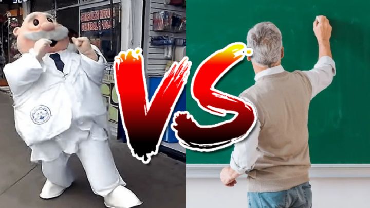 ¿Gana más una botarga del Simi o un maestro de secundaria?; Tiktoker lo descubre