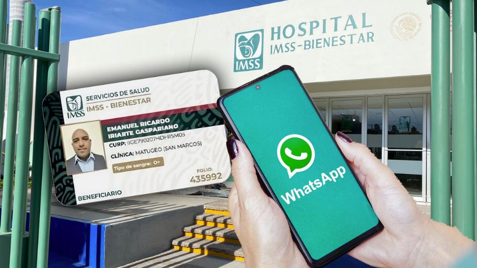 Así puedes tener tu credencial IMSS-Bienestar a través de WhatsApp