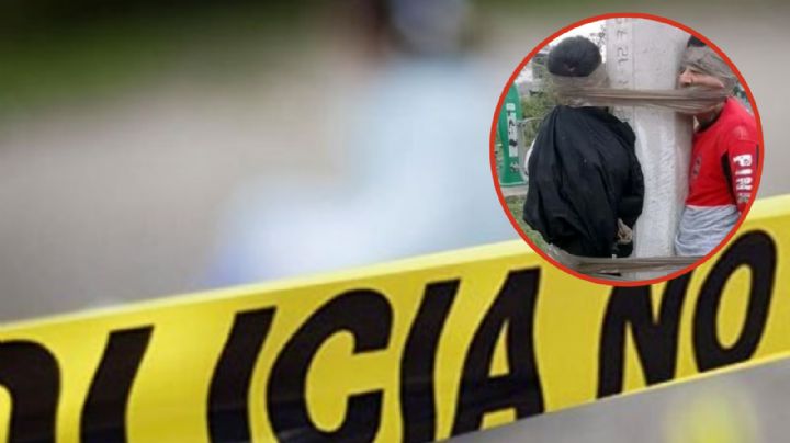 Justicia por su propia mano: Amarran a rateros a un poste en Nuevo León