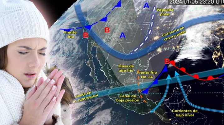 Prepárate: Frente Frío 25 y Tormenta Invernal vienen con -15 grados, nieve, lluvias y heladas