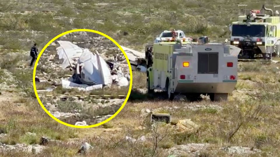 Cae avioneta en Ramos Arizpe, habría salido de Tamaulipas