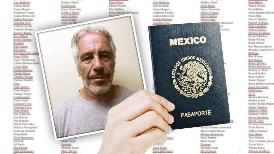 ¿Quiénes son los mexicanos nombrados en la lista de Epstein?