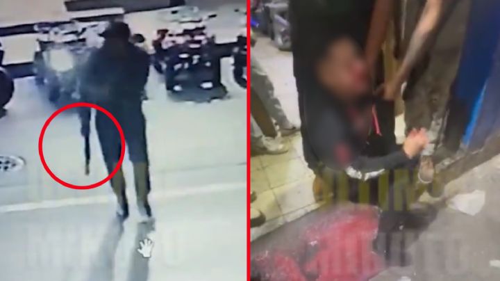 Sujeto amenaza a comerciantes con rifle de juguete; lo descubren y le dan golpiza | VIDEO