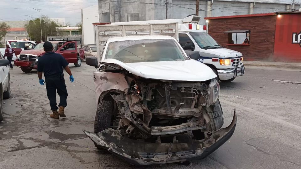 El accidente ocurrió en la colonia Palacios.