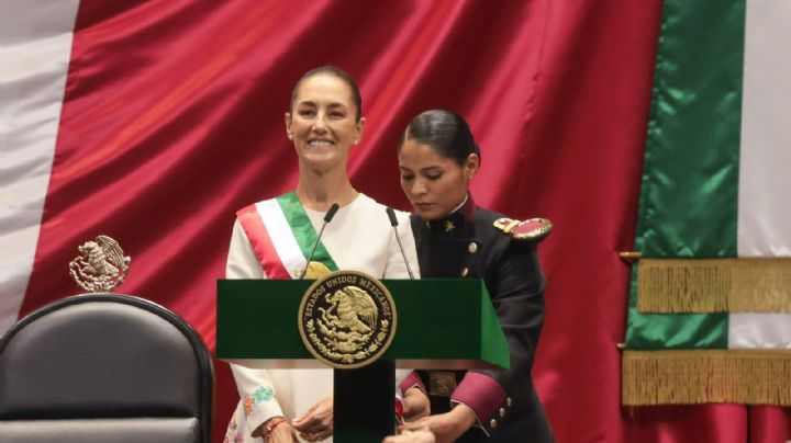 Primer discurso de Claudia Sheinbaum como presidenta de México: tren a Nuevo Laredo es un hecho