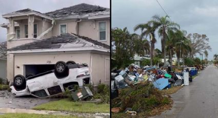 IMÁGENES IMPACTANTES que dejó el huracán Milton en Florida