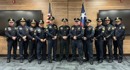 Promueven a elementos de la Policía de Laredo; hay nuevos Capitanes y Tenientes